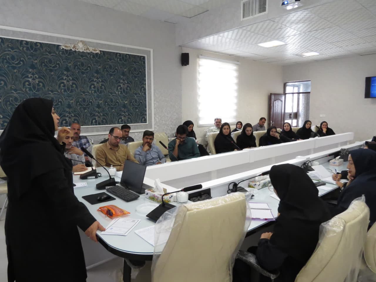 برگزاری کارگاه مدیریت استرس ویژه پرسنل شبکه بهداشت و درمان بجستان
