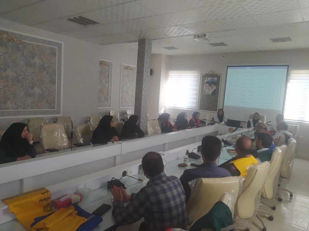 تمرین فراخوان چارت ICS در شبکه بهداشت و درمان بجستان