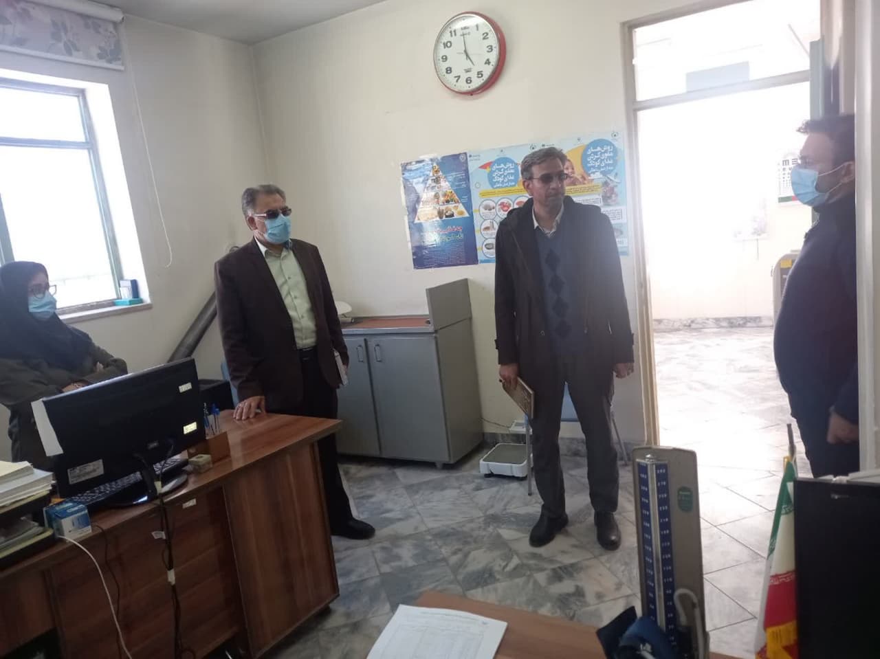 بازدید از مرکز خدمات جامع سلامت زین آباد و خانه های بهداشت تحت پوشش